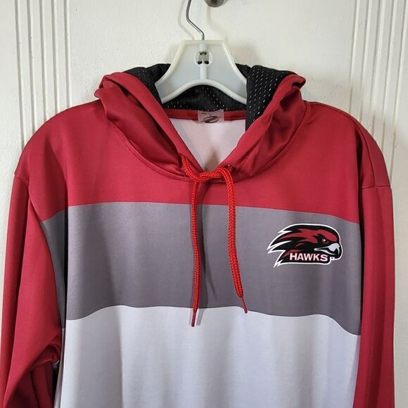 Miami University Hawk's Red & Gray Hoodie - Picture 4 of 9